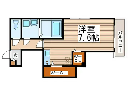 BESTSTAGE三郷中央(ワンルーム/1階)の間取り写真