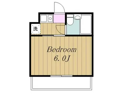 ミラドール生田(1K/4階)の間取り写真