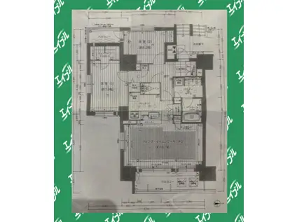 プレサンスロジェ丸の内テラス(2LDK/12階)の間取り写真