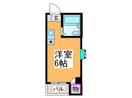サンライフ住之江(ワンルーム/3階)の間取り写真