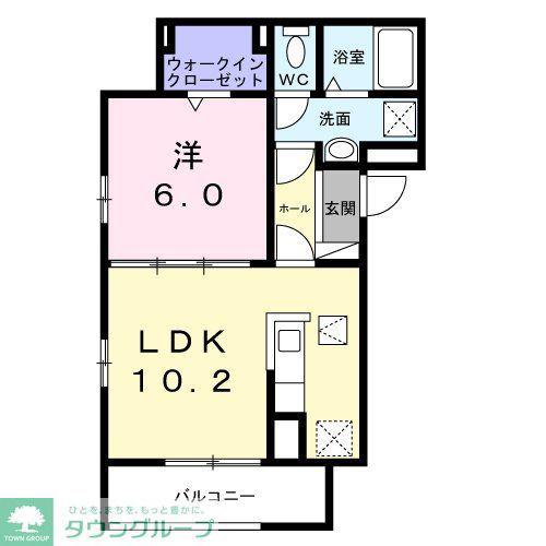東武伊勢崎線 梅島駅 徒歩17分 3階建 新築(1LDK/1階)の間取り写真
