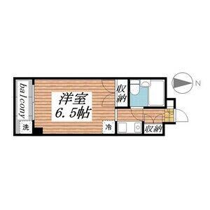メゾンドコンフォール(ワンルーム/3階)の間取り写真
