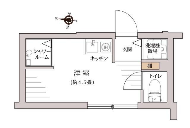 ファーストシーン新小岩レジーナ(ワンルーム/3階)の間取り写真