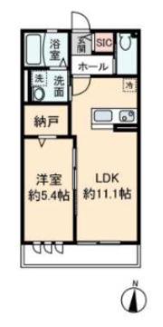 アーバンライフTODA(1LDK/3階)の間取り写真
