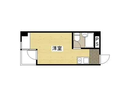 アルティメイトBUILDG.今町(ワンルーム/6階)の間取り写真