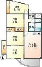 シェラトン広瀬(4LDK/5階)の間取り写真