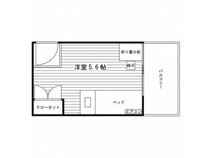 シェアリエットS東小金井(ワンルーム/3階)の間取り写真