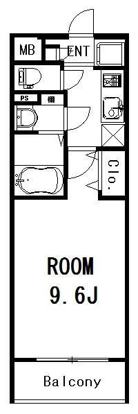 SANG-CASA115(1K/3階)の間取り写真