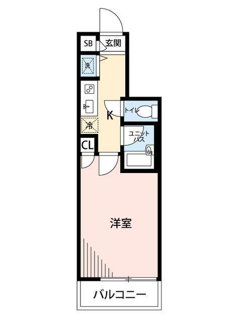 マイナビSTAYミライエ湯島駅前(1K/6階)の間取り写真