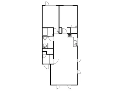 ベルミーラウンジ(2LDK/2階)の間取り写真