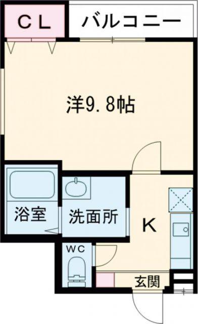 フジパレス堺南長尾I番館(1K/3階)の間取り写真