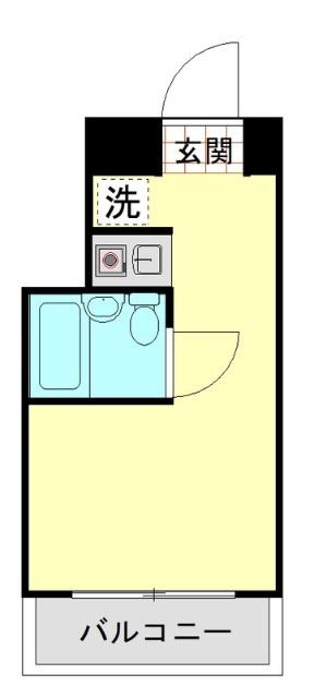 アドリーム吉野町(ワンルーム/10階)の間取り写真