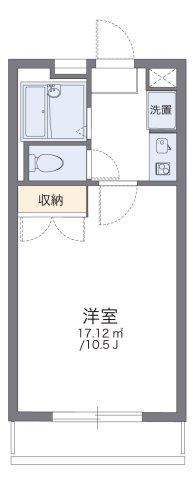 レオパレスIZUMI(1K/1階)の間取り写真