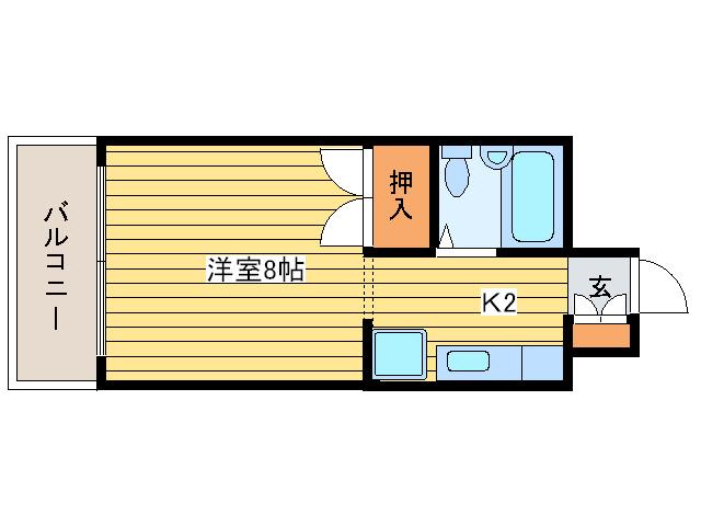 GRANDIR SAPPORO(1K/5階)の間取り写真