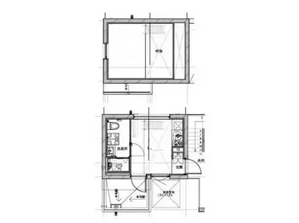 CENTELLEO練馬(ワンルーム/4階)の間取り写真
