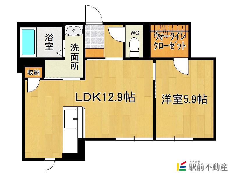 べレオプレミアス(1LDK/3階)の間取り写真