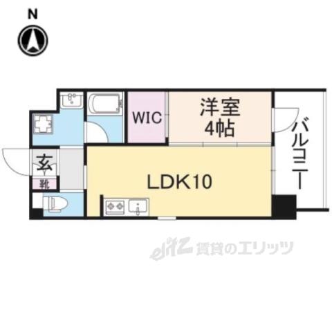 グランドゥーエ永和駅前(1LDK/3階)の間取り写真