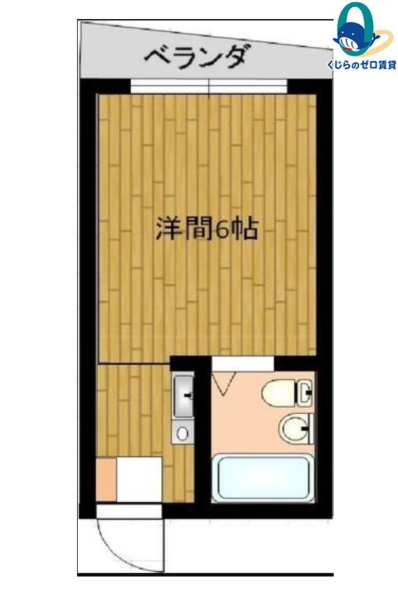 ハイマンションノムラ(ワンルーム/4階)の間取り写真
