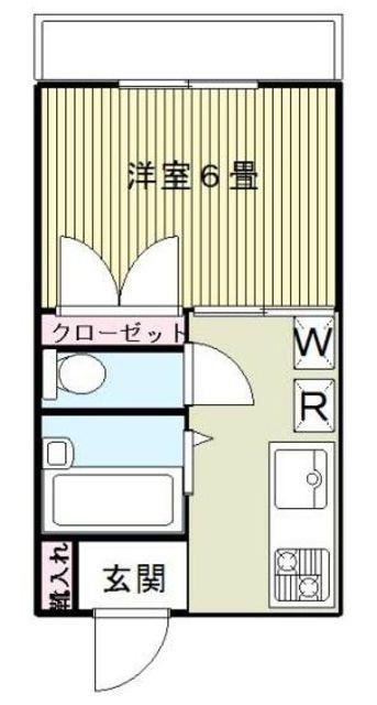 メゾンアイム(1K/3階)の間取り写真