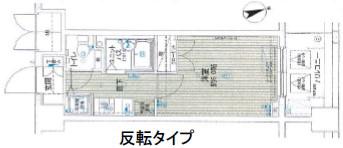 メインステージ麻布十番2(1K/5階)の間取り写真