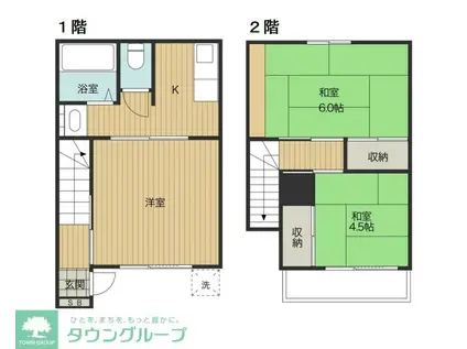 コーポコスモス(3K/1階)の間取り写真