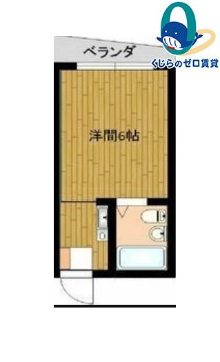 ハイマンションノムラ(ワンルーム/3階)の間取り写真