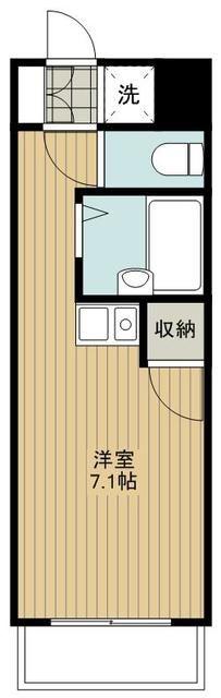 日進パレス(ワンルーム/3階)の間取り写真