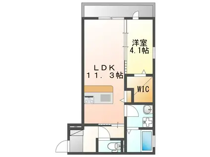 COMFORT LIFE(1LDK/3階)の間取り写真