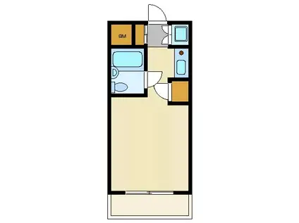 アペックス中村橋(1K/6階)の間取り写真