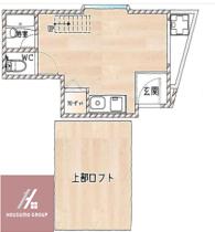 メゾン峰(ワンルーム/4階)の間取り写真