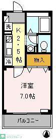 アトリオ トモ壱番館(1K/1階)の間取り写真