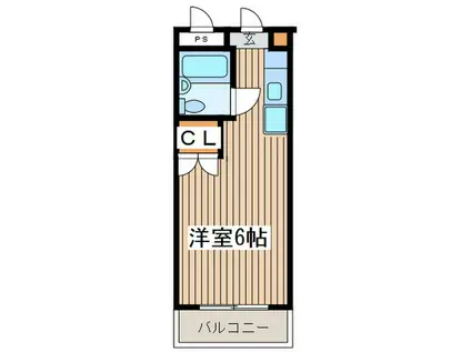 MAISON ARROW5(ワンルーム/3階)の間取り写真