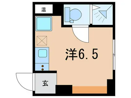 GLANZ目白II(ワンルーム/B1階)の間取り写真