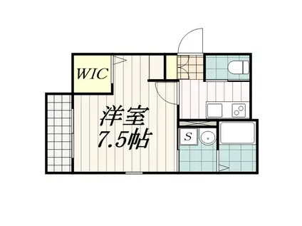 FREUDE OSTEN(1K/1階)の間取り写真