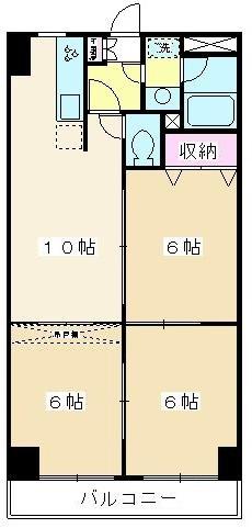センチュリー朝霞台(3LDK/7階)の間取り写真