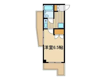 ケーエスビレッジ(1K/1階)の間取り写真