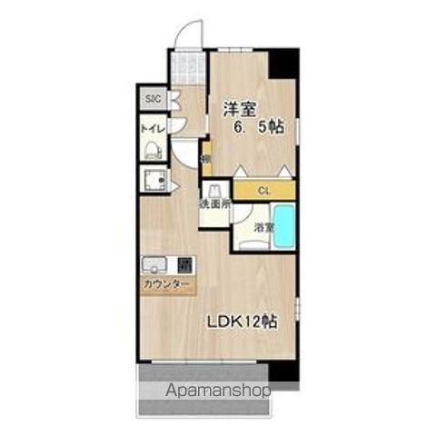 プレジオ内代(1LDK/3階)の間取り写真