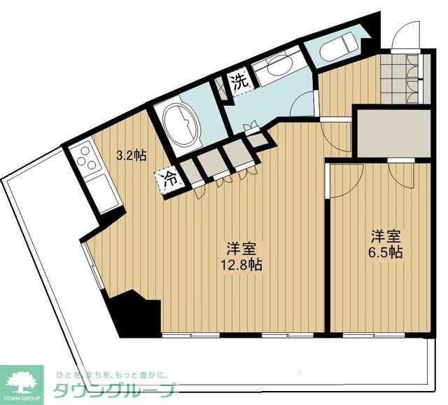 ジョイスコート(1LDK/11階)の間取り写真