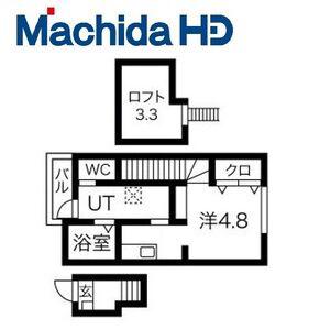 あんしん美座08-1057(ワンルーム/2階)の間取り写真