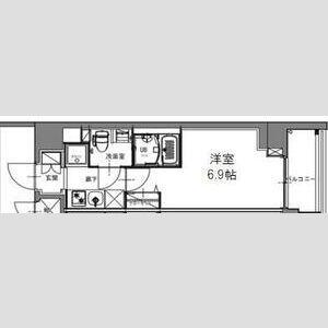 S-RESIDENCE横濱吉野町(1K/4階)の間取り写真