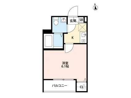 MAISON AVENIR(1K/3階)の間取り写真