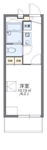 レオパレスアイビーハウス(1K/3階)の間取り写真