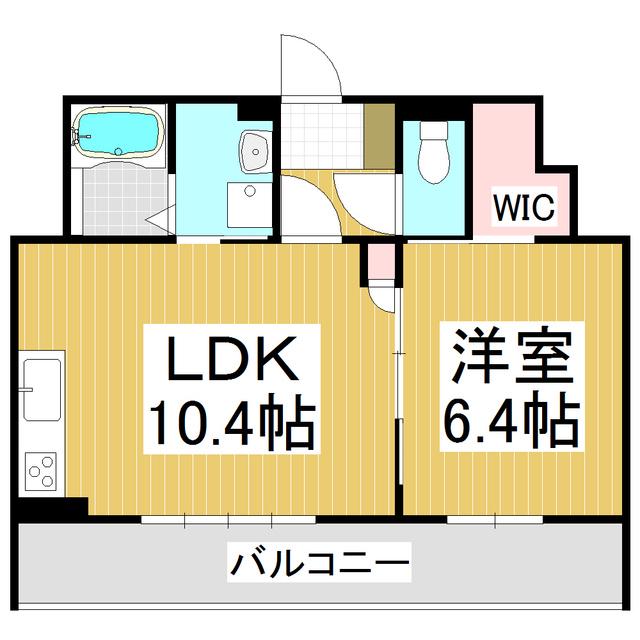 カーサ デ ソラーナ(1LDK/3階)の間取り写真
