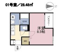 大今里マンションPJ(1K/3階)の間取り写真