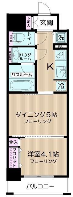 日神デュオステージ本所吾妻橋(1DK/7階)の間取り写真