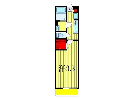 リブリ・トワ(1K/2階)の間取り写真