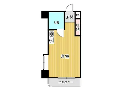 NK御器所II(ワンルーム/3階)の間取り写真