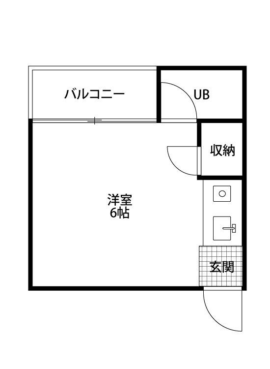 KAISEI HIRAKATA(ワンルーム/2階)の間取り写真