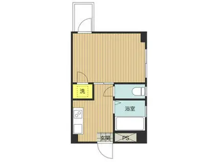 リアライズ甲南山手(1DK/3階)の間取り写真