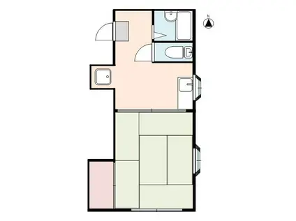 第7東菱ビル(1K/4階)の間取り写真